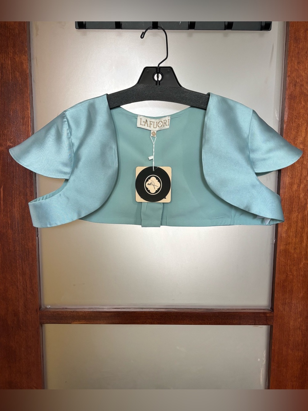 Lafuori Satin Bolero Shrug